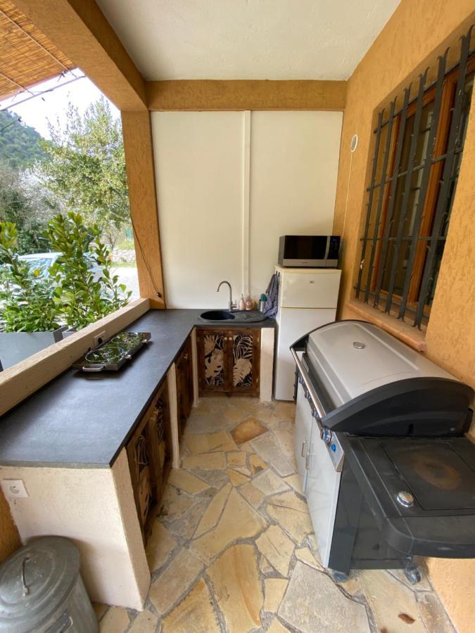 Superbe Studio De Charme Apartment Tourrette-Levens Luaran gambar