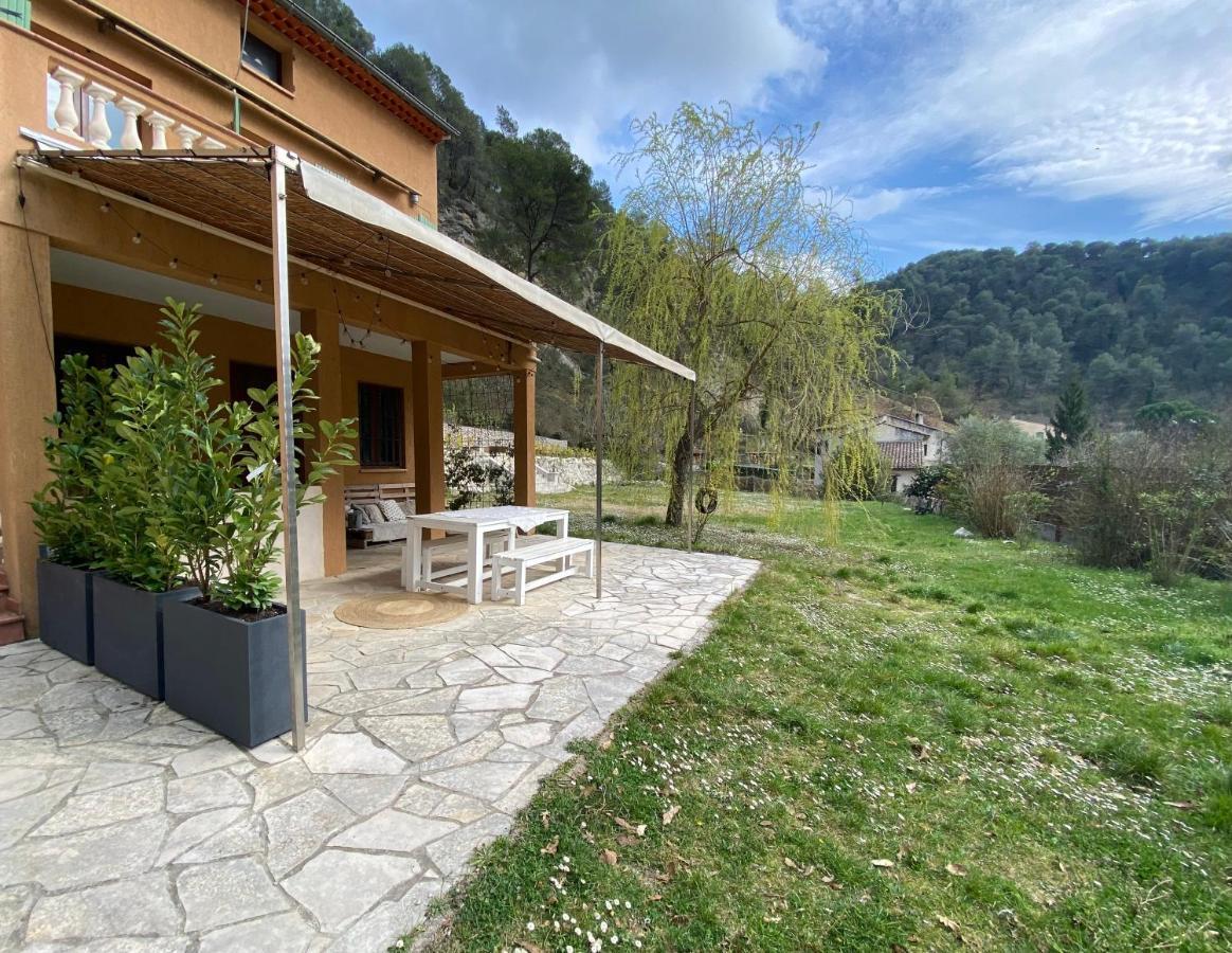Superbe Studio De Charme Apartment Tourrette-Levens Luaran gambar